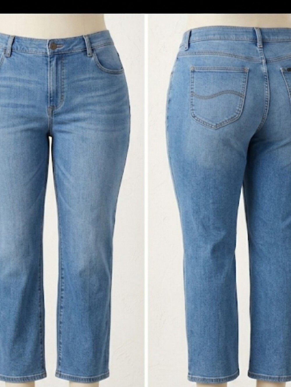 New Lee Plus Jeans 24P slim fit straight leg
